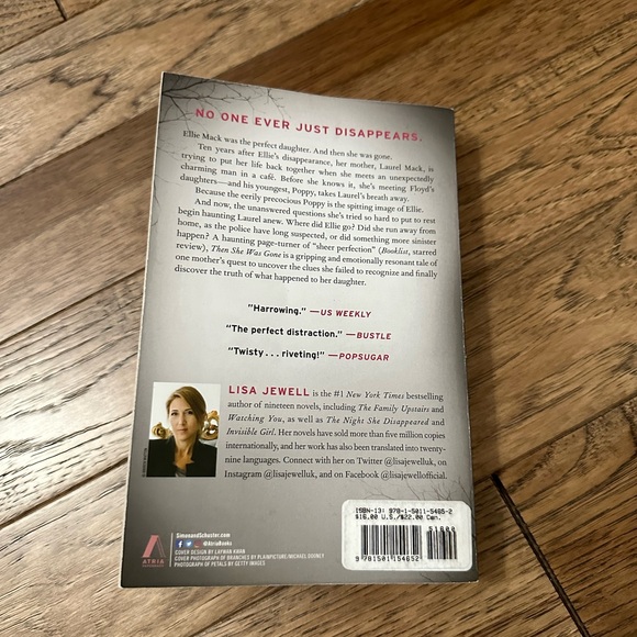 BRAND NEW “THEN SHE WAS GONE” BOOK - Picture 2 of 3